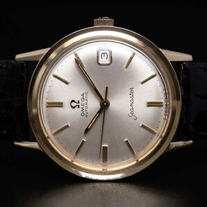 OMEGA オメガ KM6303 シーマスター デイト Cal.563 K14GF 1968～1970年製 3203の画像3