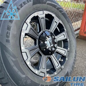 即日発送 スタッドレス デリカD5 エクストレイル RAV4 CX5 SAILUN WSTX 225/70R16・215/70R16 タイヤホイールセット DeathRock 16インチ