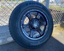 即日発送 120/150プラド FJクルーザー スタッドレス SAILUN WST3 265/70R17 17インチ 新品 タイヤホイールセット 1台分 ノーマル車高対応_画像7