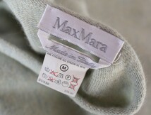 美品★マックスマーラ Max Mara★Italy製★白タグ★きれい色グリーン・ ウールアンゴラ ニットワンピース size M_画像7