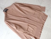 美品★レリアン Leilian★近年タグ★カシミヤ100％★抜け感カーディガン&インナー ツインニットアンサンブル size 9 ～L/LL相当～_画像2