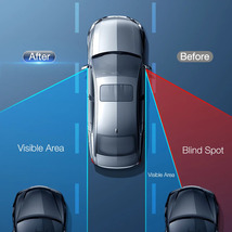 お得 調整可能な自動バックミラー ブラインドミラー 360度広角 車の付属品 吸引カップ 2個 車のアクセサリー_画像3