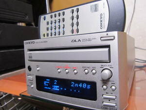 【動作確認済・即決】ONKYO CDR-201A トレーベルト交換済　リモコン・取説付