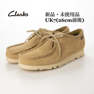 Clarks クラークス Wallabee gtx ワラビー ゴアテックス メープルスエード UK7