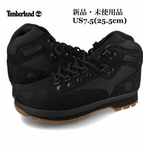 Timberland ティンバーランド EURO HIKER F/L ユーロハイカー ブラック メンズブーツ US7.5