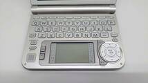 ＃0966 SHARP シャープ Brain ブレーン 電子辞書 PW-A7000 ホワイトカラー 動作未確認　現状保管品_画像3