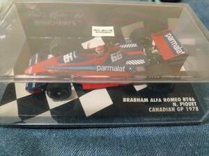 1/43 MINICHAMPS 1978年カナダGP ブラバムアルファロメオBT46#66 N・ピケ