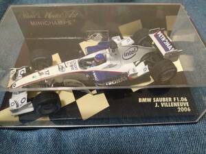 1/43 MINICHAMPS 2006年BMWザウバーF1.06#17 J・ビルヌーブ　【ちびシールなし】