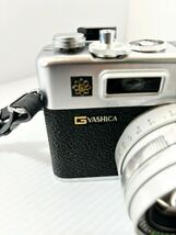 レンジファインダー フィルムカメラ YASHICA ヤシカ ELECTRO 35 GS 1:1.7 45mm シャッターNG _画像3