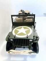 アシェット 1/8スケール ウイリスMB Willys MB Jeep ジープ　ダイキャストモデル 動作未確認　欠品あり_画像2