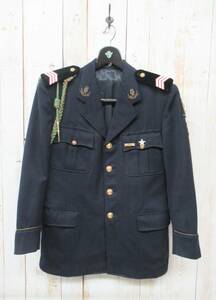 VINTAGE EURO古着＊FRANCE フランス＊ジャケット 制服 正装 肩章 襟章 SOULTZMATT ミリタリー ポリス 憲兵隊 現地買付 古着卸 