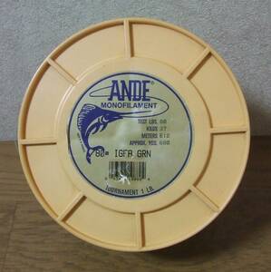 ■道糸 ANDE MONOFILAMENT 80# 680YDS IGFA GRAN ① 検/トロ―リングライン深場大物電動リール