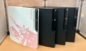 【ジャンク本体】PS3 CECH-2000A　CECH-2500A　CECH-2000B　本体のみ まとめ売り計4台　ファイナルファンタジー【1円スタート！】