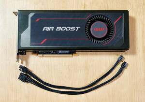 Apple推薦！msi RADEON RX Vega 56 Air Boost 8G OCベースクロック1520MHz 2009-2012MacPro 最新macOS Sonoma14.3まで対応