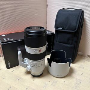 SONY ソニー SEL70200GM 70-200mm F2.8 G master 望遠ズームレンズ 中古 送料無料