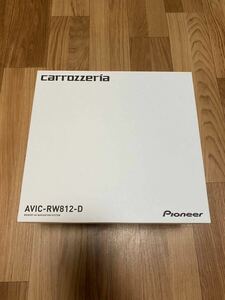 【新品】Pioneer carrozzeria カロッツェリア 楽ナビ AVIC-RW812-D Bluetooth 地デジ DVD メモリーナビ 送料無料　　