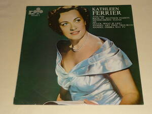 Kathleen Ferrier / A Recital Of Arias ～ MONO / UK / 1968年 / Ace Of Clubs ACL 308
