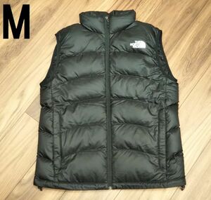 美品 ノースフェイス アコンカグアベスト 黒 Mサイズ ND92243 THE NORTH FACE Aconcagua Vest ダウンベスト K ブラック