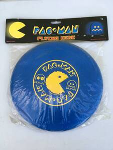 海外正規品 ナムコ公式 パックマン NAMCO PACMAN フライングディスク FLYING DISK フリスビー 新品未使用 青 ブルー ドット レトロゲーム