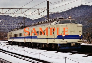 Ｆ-18【鉄道写真】Ｌ版５枚　４１９系　北陸本線