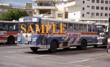 Ｆ【バス写真】L版２枚　琉球バス　日産ディーゼルU20H_画像1