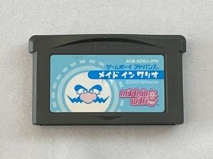 GBA ゲームボーイアドバンス メイドインワリオ