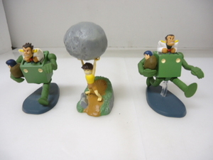 Будущий мальчик Conan Dice Robo Noise Mini фигура робот Капитан Баракуда и другие фигуры резюме