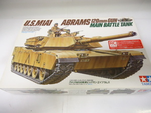 タミヤ 戦車 プラモデル「1/35　アメリカM1A1戦車　ビッグガン・エイブラムス ジャンク　