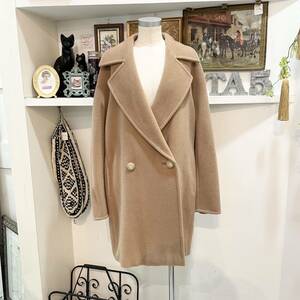 MaxMara/wool coat/beige/ladies/マックスマーラ/ウールコート/ベージュ色/レディース
