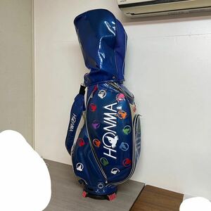 B1748 HONMA エナメル　キャディバッグ 