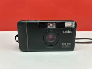 ≡ Konica BiG mini BM-301 35mm F3.5 コンパクト カメラ フィルムカメラ シャッター、フラッシュOK 動作確認済 コニカ