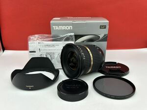 ≡ TAMRON SP 10-24mm 1:3.5-4.5 Di II カメラレンズ オートフォーカス 動作確認済み ニコン用 タムロン 