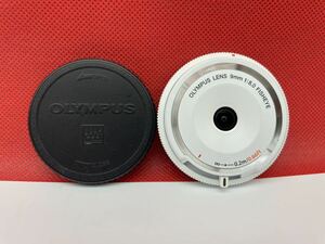 ＊ OLYMPUS LENS 9mm 1:8.0 FISHEYE フィッシュアイ 魚眼 LENS ミラーレス レンズ キャップ オリンパス 