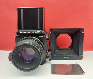 ■ Mamiya RZ67 PRO II ボディ Sekor Z 110mm F2.8 レンズ 120 Professional II シャッターOK 付属品 中判フィルムカメラ マミヤ