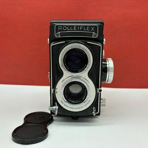 ◆ ROLLEIFLEX 3.5T 二眼レフカメラ フィルムカメラ Heidosmat F2.8/75 Tessar F3.5 75mm シャッターOK ローライフレックス