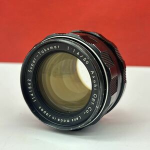 ◆ PENTAX Super-Takumar 50mm f1.4 前期 8枚玉 カメラレンズ 単焦点 ペンタックス 