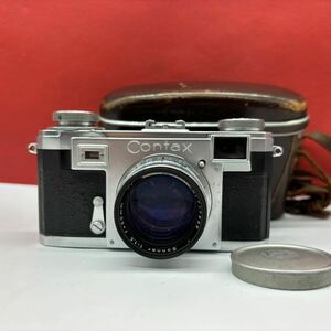 ◆ CONTAX Ⅱa レンジファインダー フィルムカメラ ボディ Sonnar F1.5 50mm シャッターOK コンタックス