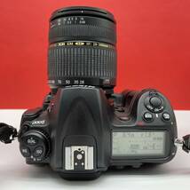 □ Nikon D300 デジタル一眼レフカメラ TAMRON AF ASPHERICAL XR Di LD 28-300mm F3.5-6.3 MACRO レンズ 動作確認済 タムロン ニコン_画像5