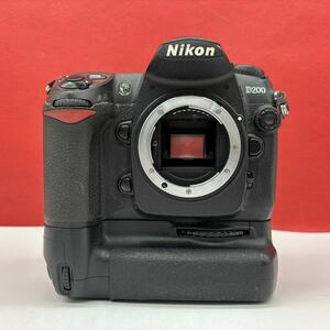 ◆ Nikon D200 デジタル一眼レフカメラ ボディ MB-D200 マルチパワーバッテリーパック 動作確認済 ニコン