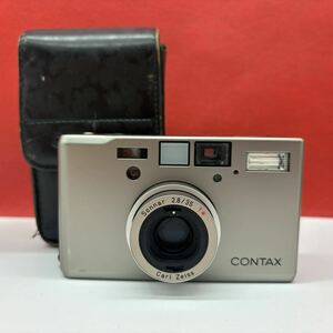 ◆ CONTAX T3 コンパクトフィルムカメラ 動作確認済 シャッター、フラッシュOK コンタックス