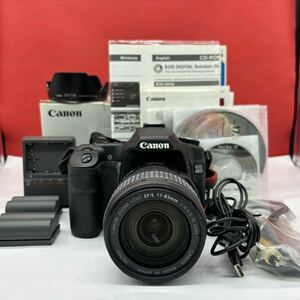 ◆ Canon EOS 40D デジタル一眼レフカメラ ボディ EF-S 17-85mm F4-5.6 IS USM レンズ 動作確認済 キャノン