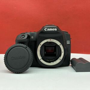 ◆ Canon EOS50D デジタル一眼レフカメラ ボディ シャッター、フラッシュOK バッテリー付属 キャノン