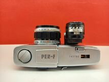 ■ OLYMPUS PEN F PEN-F 一眼レフ フィルムカメラ F.Zuiko Auto-s F1.8 38mm レンズ 露出計、シャッターOK 現状品 付属品 オリンパス_画像5