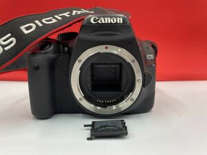 ＊ Canon EOS Kiss x4 デジタル一眼レフ ボディ ジャンク 動作未確認 バッテリー無し キャノン 