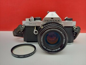 ■ PENTAX MX ボディ smc PENTAX-M 50mm F1.7 レンズ フィルム一眼レフカメラ シャッターOK ペンタックス