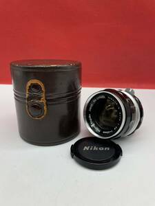 ＊ Nikon LENS レンズ NIKKOR-S Auto 1:2.8 f=35mm 単焦点 絞り羽動作確認済み ニコン 