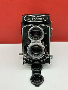 ≡ Minolta AUTOCORD ROKKOR F3.5 75mm フィルムカメラ 二眼レフカメラ 動作未確認 現状品 ミノルタ