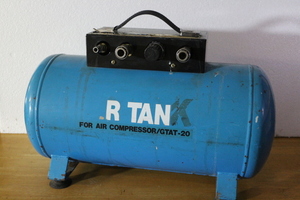 中古　AIR TANK　GTAT-20　タンク容量20L　空気圧調整　エアーコンプレッサ　 サブタンク 動作確認済