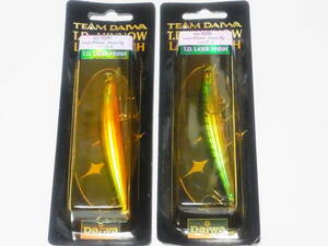 ダイワ　TDミノー レーザーフィニッシュ 1091　新品2個セット　Daiwa　TD MINNOW　LASER　レーザー　　