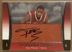 【Tracy McGrady】 2004-05 Upper Deck Sweet Shot Signature Shots 直筆サイン